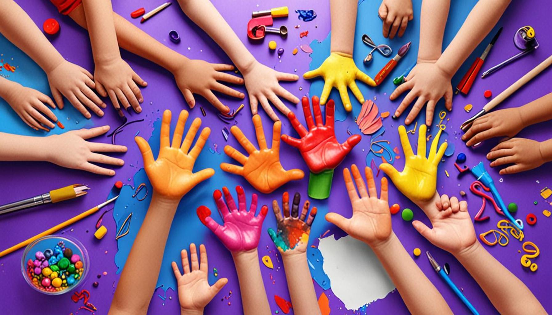 The importance of manual activities for the development of creativity in children