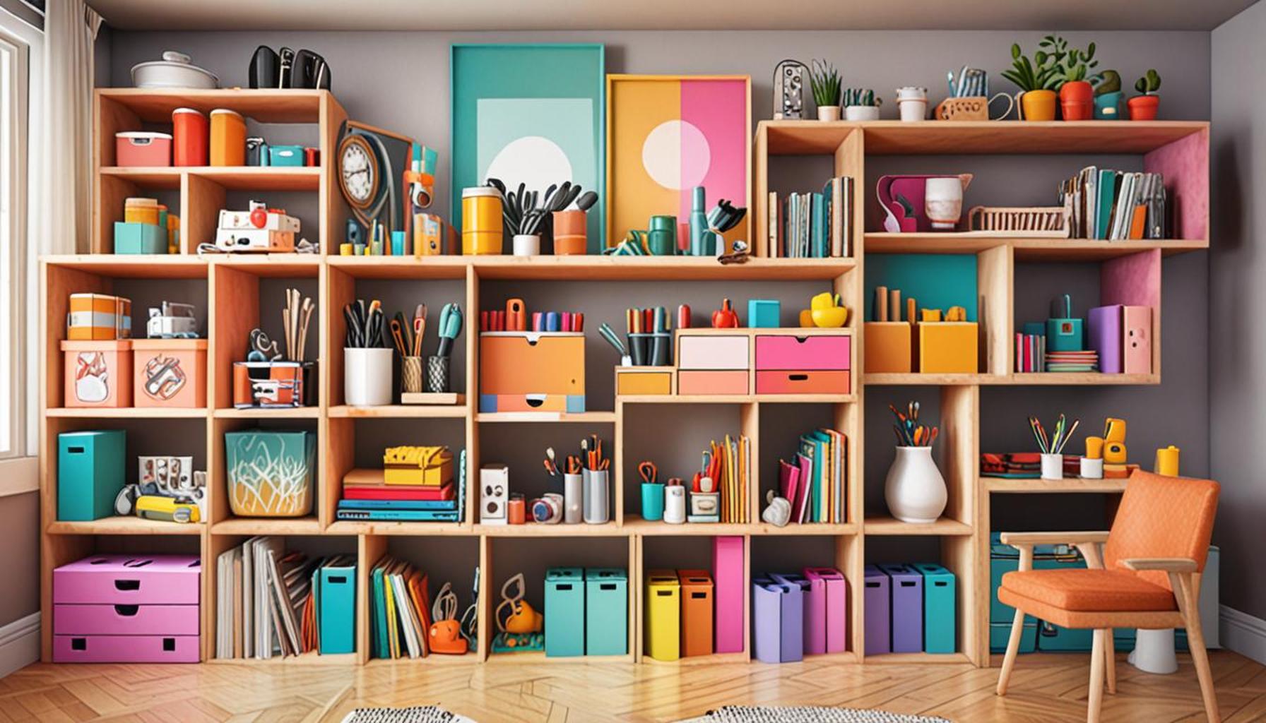 DIY Organization Projects: Creating Custom Boxes and Storage for Your Space